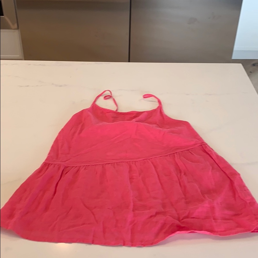 Anthro Pink tank top
